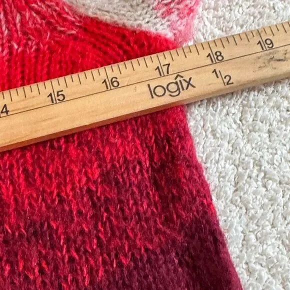 American Eagle Sweater Womens‎ Size XS Ombre Knitted Mock Neck pullover Cropped - Picture 8 of 12